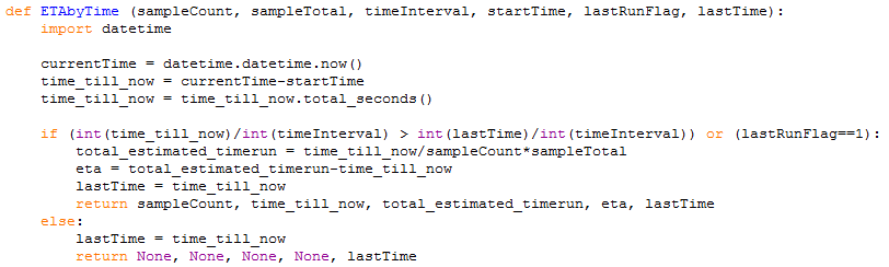 ניטור תהליכי נתונים ב-Python - קוד לפי אינטרוול זמן